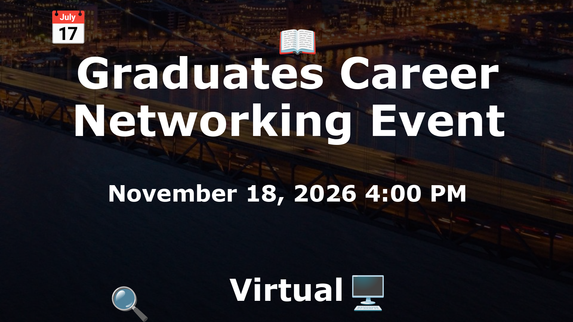 Graduates Career Networking Event event image